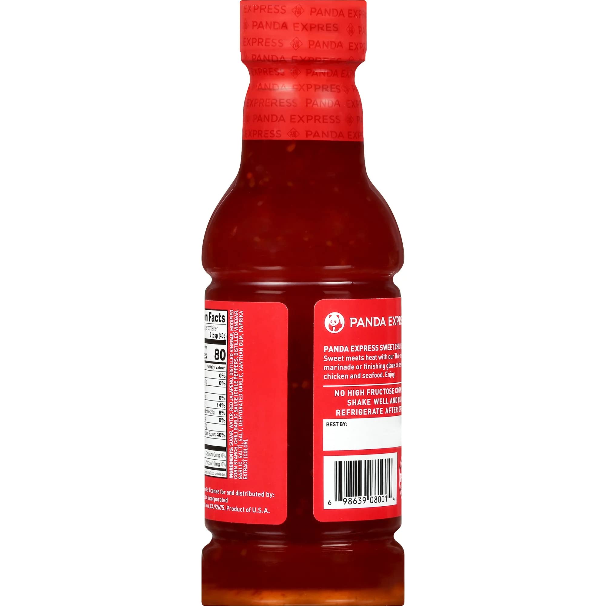 Panda Express Gourmet Chinese Sweet Chili Sauce, 20.75 Oz (Pack of 6)