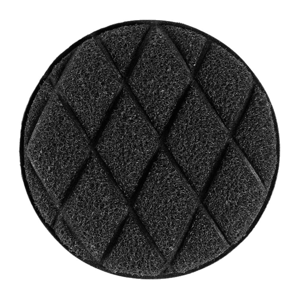 Jetz Scrubz Fashionable Scratch-Free Round Kitchen Scrubber Sponge (1-Pack, Purple)