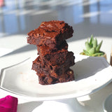 Gluten Free Fudge Brownie Baking Mix by The Grain Free Baker- Vegan & Gluten Free - Low Carb - Top 8 allergen free - Healthy and Natural Ingredients - 13 Oz