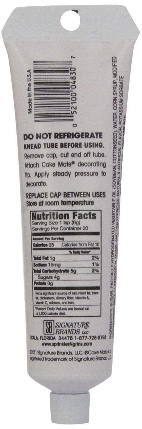 Cake Mate Decorating Icing, Pink, 4.25 oz