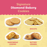 Diamond Bakery Made-in-Hawaii Coconut Cookies - Baked in Hawaii with Shredded Coconut, 13.5oz, 3-Pack (Each 4.5oz Bag Contains 4.5 Servings), Perfect