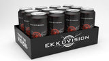 Ekkovision Energy Drink, Fruit Punch, 200 MG Natural Caffeine With Coconut Water, L Theanine, Alpha Gpc & L Tyrosine For Balanced Energy, Electrolytes