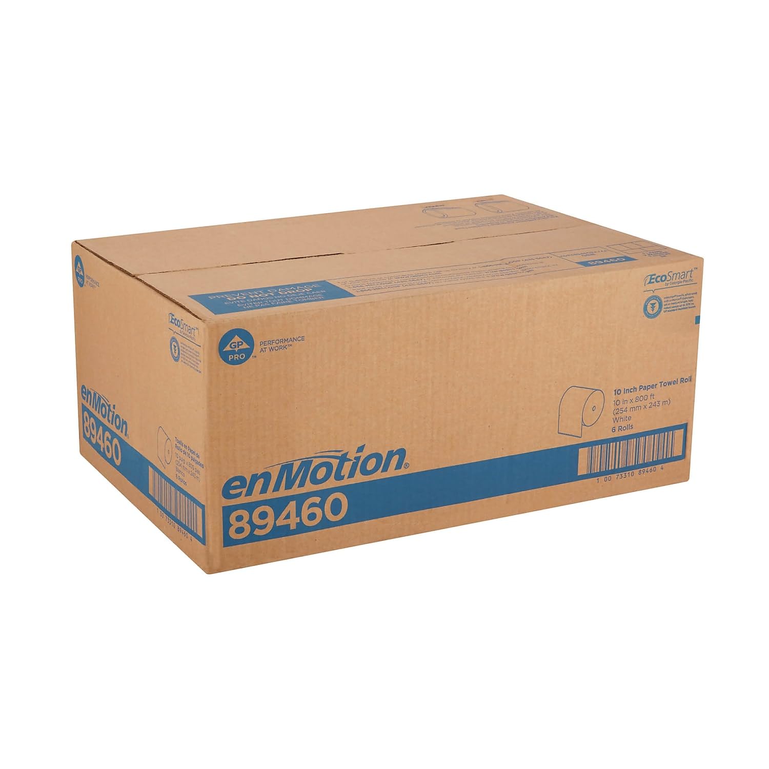 enmotion 647204 enmotion Hardwound Paper Towels 1-Ply 6 Rolls/Carton (89460)