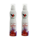 HOMA 100% Pure Saffron Spray, Premium Liquid Extract for Cooking and Baking, Natural Culinary Food Spray, 6 fl oz per Bottle, 2-Pack