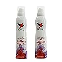 HOMA 100% Pure Saffron Spray, Premium Liquid Extract for Cooking and Baking, Natural Culinary Food Spray, 6 fl oz per Bottle, 2-Pack