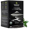 Amazonian Treasure, Organic Guayusa Tea Bags - 20 Count Box, Smooth Beverage Option, 50mg Caffeine Content, Premium Selection, Enhanced Experience
