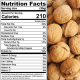 Walnuts, "Current new crop" In shell Hartley choice, Low-Carb, High-Protein, Unshelled Fresh, Easy to crack, Healthy snack, Dietetic, Vegan, Packed in