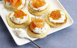 French Mini Blinis - Small Pancakes for Specialty Foods - 2 inch (pack of 16 (4.76 ounce)) (1 Count)