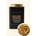 MOROZKISPA Golden Needle Tea loose leaf - Premium Whole Tea Buds, Smooth & Rich Flavor, No Additives, 3.5 oz (100 g)