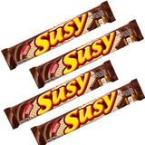 SAMBA CHOCOLATE - COCOSETTE - SUSY Venezuelan Food Cookies Wafers Rollers Chocolate Covered Hazelnut, Cookies Wafers Coconut Cream, Assorted Cookie