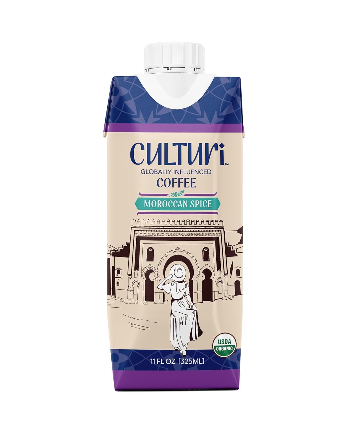 Culturi Coffee | Italian Espresso | Italian Influenced, Low Calorie, Authentic Flavored Coffee | Enhanced Recipe, All-New Packaging | 11oz Bottle (12