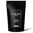 Steel Mill Coffee Co. Caramel Flavored Ground Coffee - 2 LB Bag | Medium Roast Colombian Arabica | Vegan, Gluten-Free, Sugar-Free, Dairy-Free | Smooth