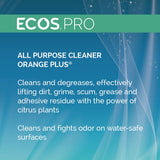 Earth Friendly Products Proline PL9706/04 Orange Plus RTU All-Purpose Cleaner-Degreaser, 1 gallon Bottles (Case of 4)