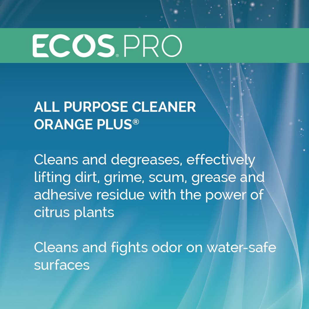 Earth Friendly Products Proline PL9706/04 Orange Plus RTU All-Purpose Cleaner-Degreaser, 1 gallon Bottles (Case of 4)
