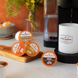 Fresh Roasted Coffee, The Great Eight, Flavored Coffee Pod Variety Pack Flavored K-Cup Pods for Keurig Brewers, Medium Roast, Kosher, 96 Count Loose