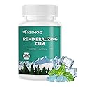 Remineralizing Gum, Containing Nano Hydroxyapatite, 90 Pieces, Teeth Remineralization, Sugar-Free Chewing Gum with Xylitol, Mint Flavor, Two pieces