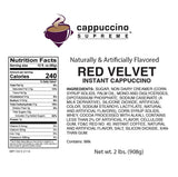 Red Velvet Instant Cappuccino Mix