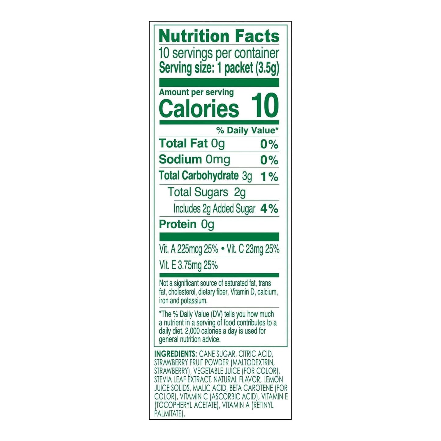 TRUE LEMON KIDS Strawberry Banana (10 Packets) - Hydration for Kids - No Artificial Sweeteners - Low Sugar Water Flavoring - Drink Mix for Kids