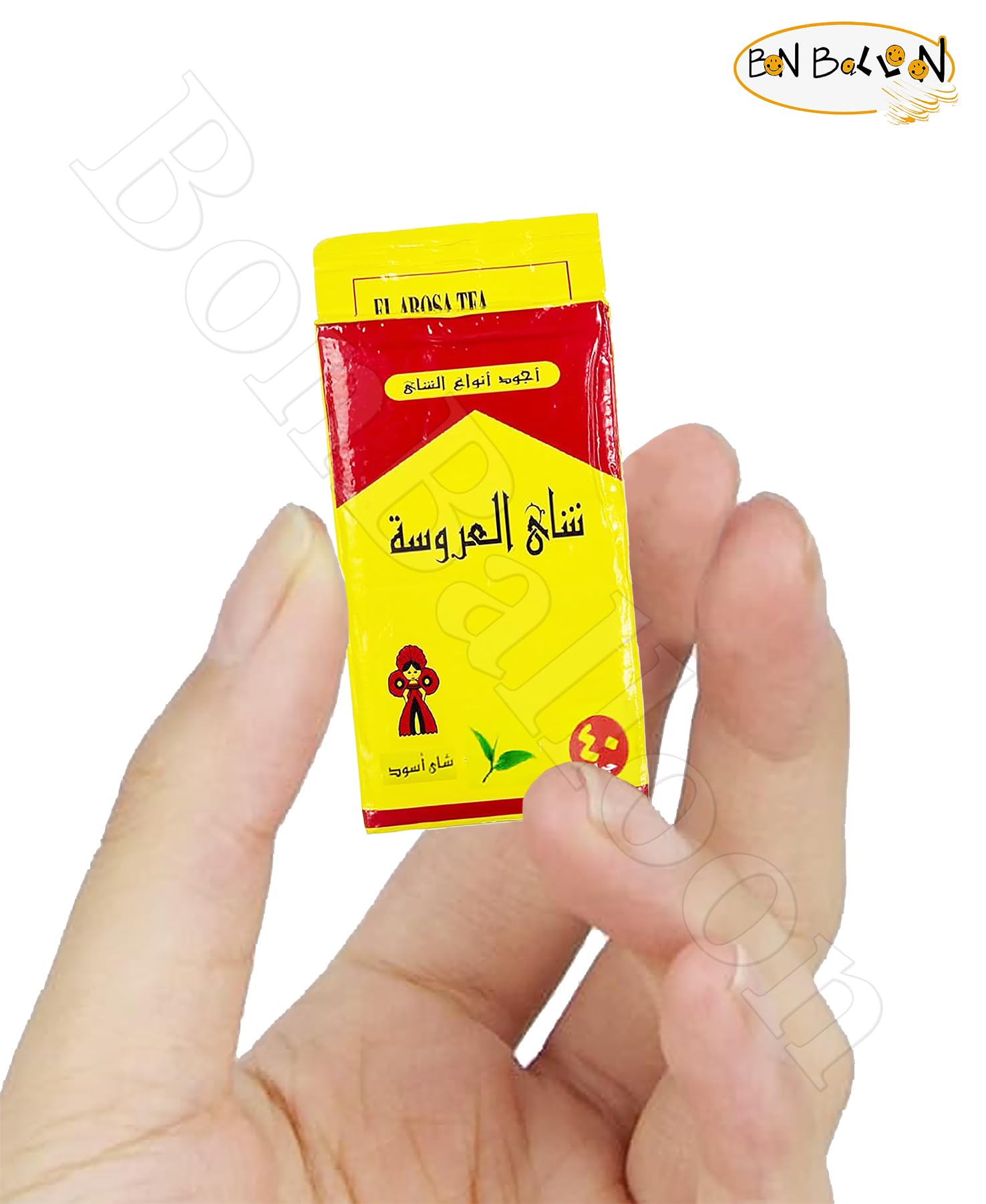(1 Pack = 1.41 oz / 40 gm) El Arosa Black Tea Al Arousa Alarousa Indian Kenyan Natural Egyptian Dust Egypt Arabian Strong Rich Pure Oriental Natural