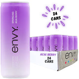 Envy Sparkling 100% Fruit Juice, Acai Berry 8oz (Case of 24)
