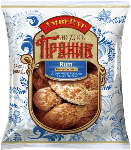 AmbeRye Honey Cookies (3 Pack, Rum)