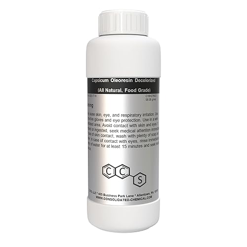 Capsicum Oleoresin (All Natural, Food Grade) | Premium High-Purity Extract for Culinary and Industrial Applications - 100mL (3.3 Fl Oz)