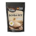 TASTY PAELLA Bomba Rice from Spain by Chef Adan Ventura, Authentic Bomba Paella Rice - Firm, Natural Spanish Grain, 1kg (2.2 lb)