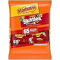 SKITTLES & STARBURST Candy Fun Size Variety Mix 31.9-Ounce Bag, 65 Pieces