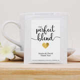 Best Day Ever Spot Tea Party Favors, Gold Heart Personalized Tea Bags, Bridal Shower Tea Bag Favors, Tea Wedding Favor, Tea Favors, Bridal Shower