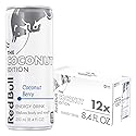 Red Bull Coconut Edition Energy Drink, Coconut Berry, with 80mg Caffeine plus Taurine & B Vitamins, 8.4 Fl Oz, Pack of 12 Cans