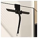 VEELAR Shower Squeegee for Shower Glass, Bathroom Glass Cleaning Tool with Hook Mount, Squeegee for Glass Doors, Window Cleaning, Tile Shower Walls