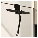 VEELAR Shower Squeegee for Shower Glass, Bathroom Glass Cleaning Tool with Hook Mount, Squeegee for Glass Doors, Window Cleaning, Tile Shower Walls