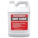 Stone Pro Deep Clean NON-Acidic Alkaline Cleaner Concentrate For Cleaning Polished, Honed, Flamed or Tumbled Marble, Travertine, Grout, Granite