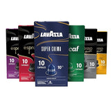 Lavazza Espresso Favorites Collection of Aluminum Capsules Compatible with Nespresso* Original Machines, Contains Light, Medium, and Dark Espresso