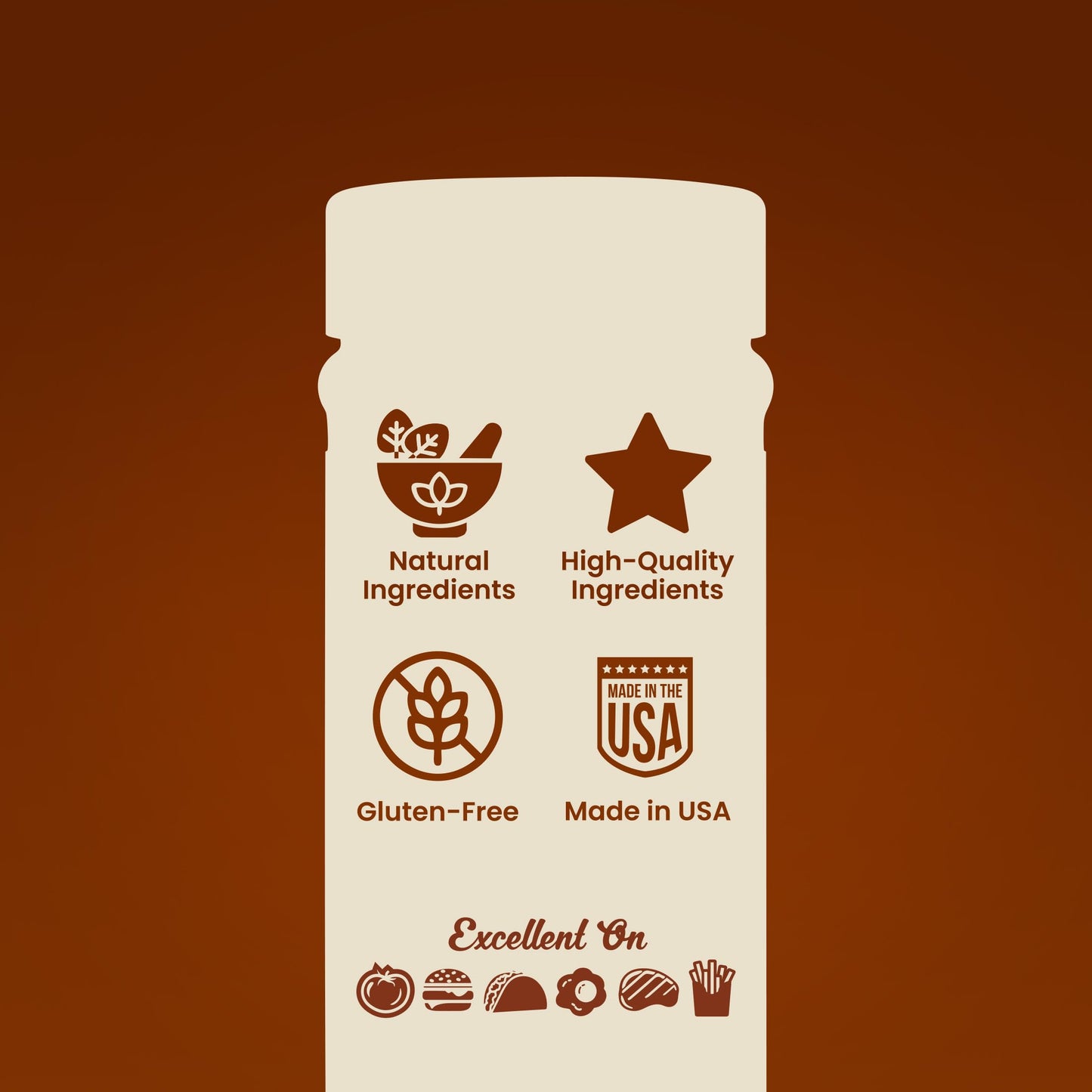 Blues Hog Bold & Beefy Seasoning, Gourmet BBQ Rub for Brisket, Burgers & More, All-Natural, Gluten-Free, Made in the USA, 6 oz