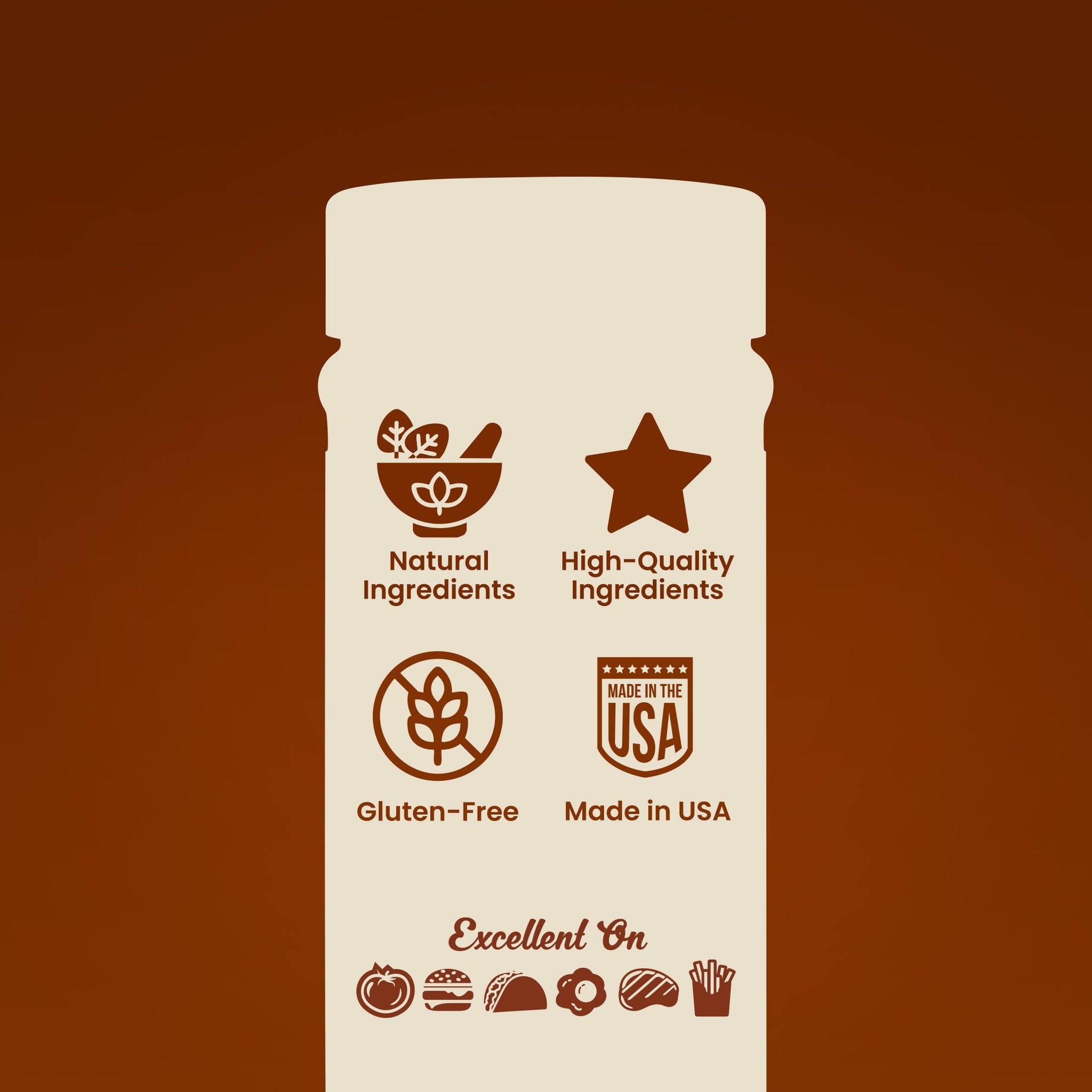 Blues Hog Bold & Beefy Seasoning, Gourmet BBQ Rub for Brisket, Burgers & More, All-Natural, Gluten-Free, Made in the USA, 6 oz
