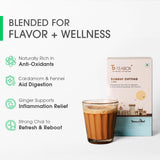 Teabox Bombay Cutting Chai | Inspired By The Bustling City | Blended With Natural Cardamom, Ginger & Fennel, 250 Grams