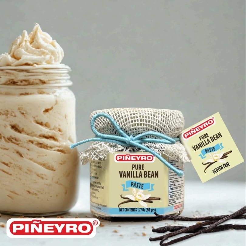 Artisanal Pure Mexican Vanilla Bean Paste for Baking and Cooking with visible vanilla specks | Ideal for Baking, Cooking & Desserts | Perfect Mother’s