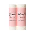Reusable Cleaning Cloths - Lint-Free Ultra Absorbent Non-Woven Kitchen Cleaning Towels, Reusable Cleaning Wipes Roll, 2 Rolls, 100 Sheets, 25×25 cm