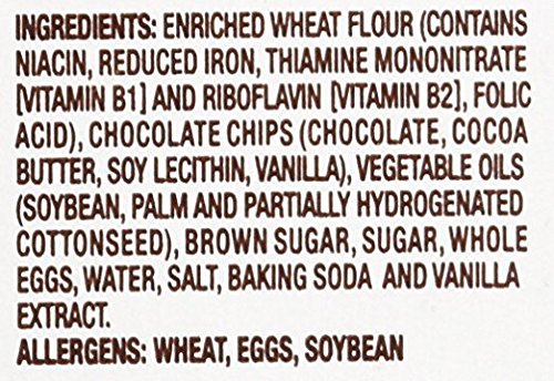Linden's Chocolate Chip Chippers Cookies - 2 oz Bags - 36 Bags- With Exclusive InPrimeTime Cookie Heart Magnet
