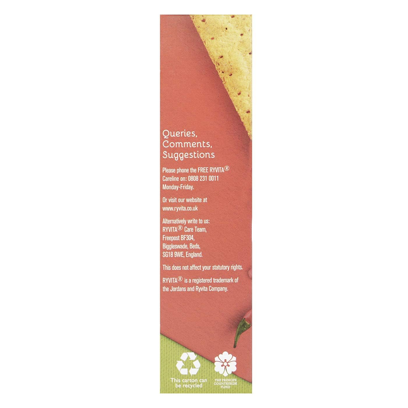 Ryvita Thins - Sweet Chilli (125g)