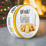 Got Milk? Traditional Danish Style Butter Cookies in 12 Oz. Gift Tin