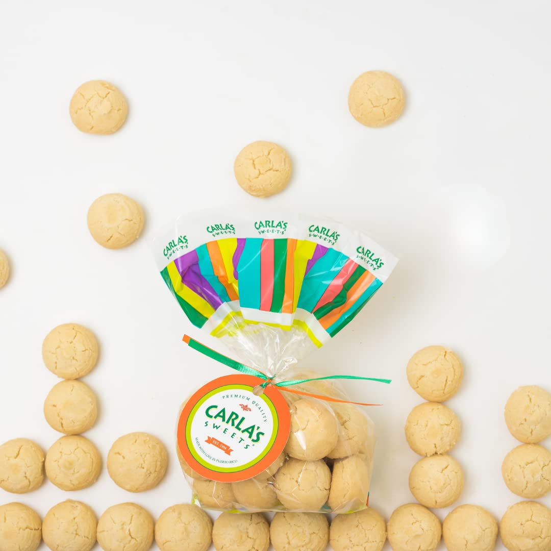 Carla's Sweets Assortment 18 (2 Guava Cakes, 1 Meringue, 1 Mantecadito Bags)