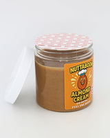 Almond Cream Spread - Nuttaboom - Natural Nut Butter with Shea Butter & Organic Coconut Oil, No Palm Oil, Healthy Bread & Toast Spread, Made in USA
