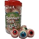 Apexy Sour Eyeball Gummies - with Fruity Liquid Center Eyeball Candy for Halloween, Birthday, Trick Or Treat, Party Candy - Jelly Filled Gummies, Fat