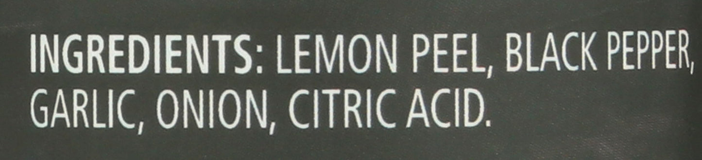 Frontier Seasoning Blends, Salt-Free Lemon Pepper, 2.08-Ounce Bottle