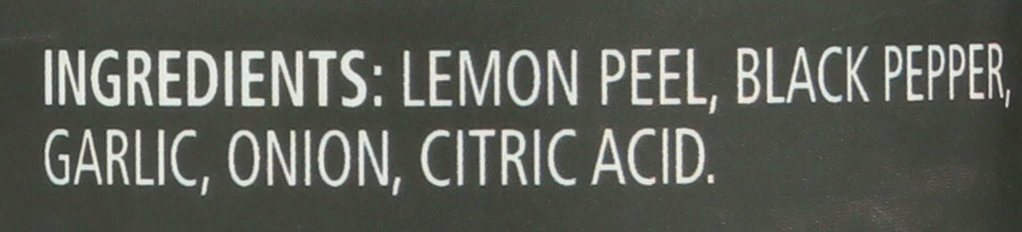 Frontier Seasoning Blends, Salt-Free Lemon Pepper, 2.08-Ounce Bottle