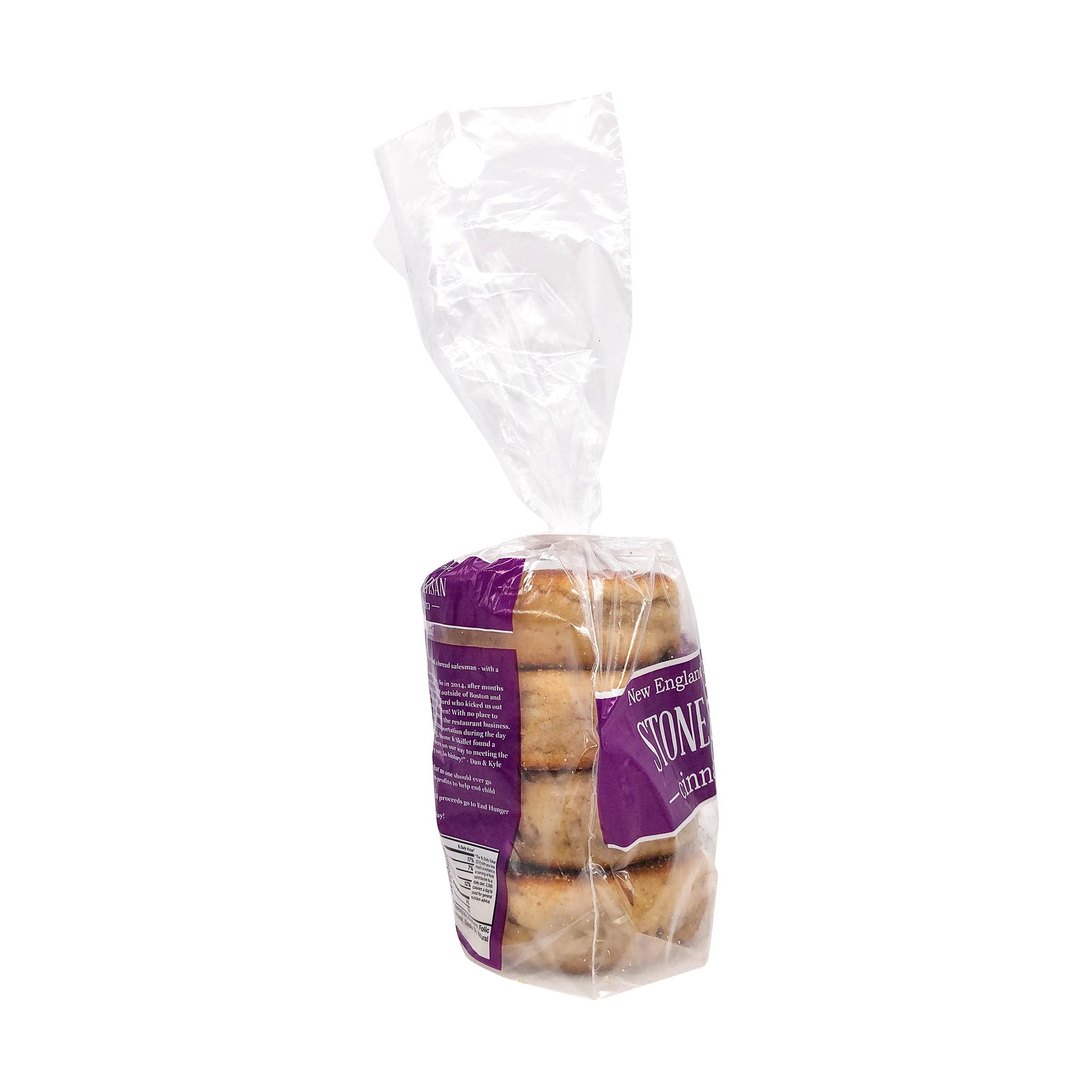 Stone & Skillet Cinnamon Raisin English Muffins 4 Count, 12 OZ