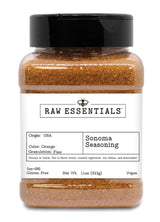 Raw Essentials Sonoma Seasoning - Savory & Warm Blend for Meats, Roasted Vegetables, Casseroles, Rice, and Marinades - Non-GMO, Gluten-Free, Vegan
