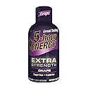 5 Hour Energy Drink Shot, Extra Strength Grape, 1.93 Fl Oz (Pack of 6)
